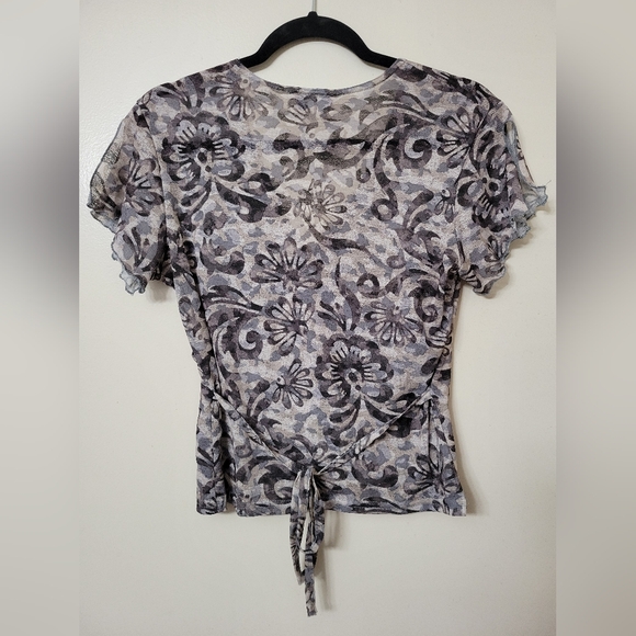 Vintage M.K.M. Designs Wrap Blouse - Picture 2 of 5